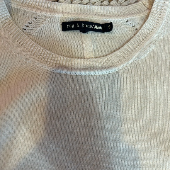 Rag & Bone Soft Cream Knit Top - Picture 4 of 4